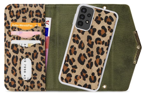 Mobilize 2In1 Gelly Clutch For Samsung Galaxy A13 4G Green Leopard - Afbeelding 4