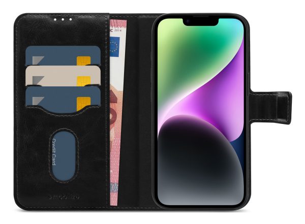 Mobilize 2In1 Magsafe Compatible Gelly Wallet Case Apple Iphone 14 Black - Afbeelding 3