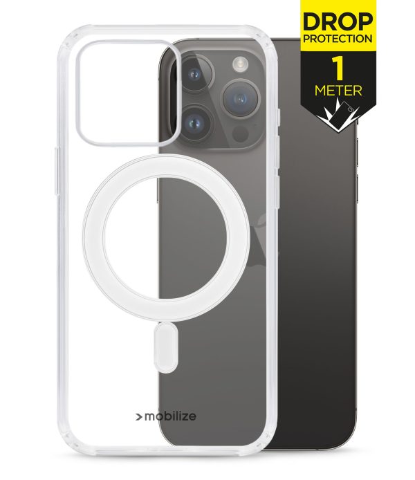 Mobilize Magsafe Compatible Naked Protection Case For Apple Iphone 14 Pro Max Clear