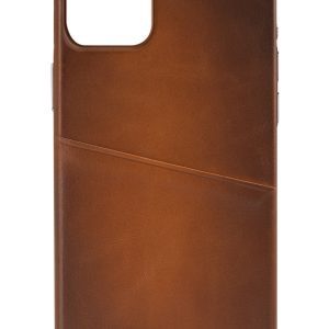 Senza Desire Leather Cover With Card Slot Apple Iphone 14 Burned Cognac