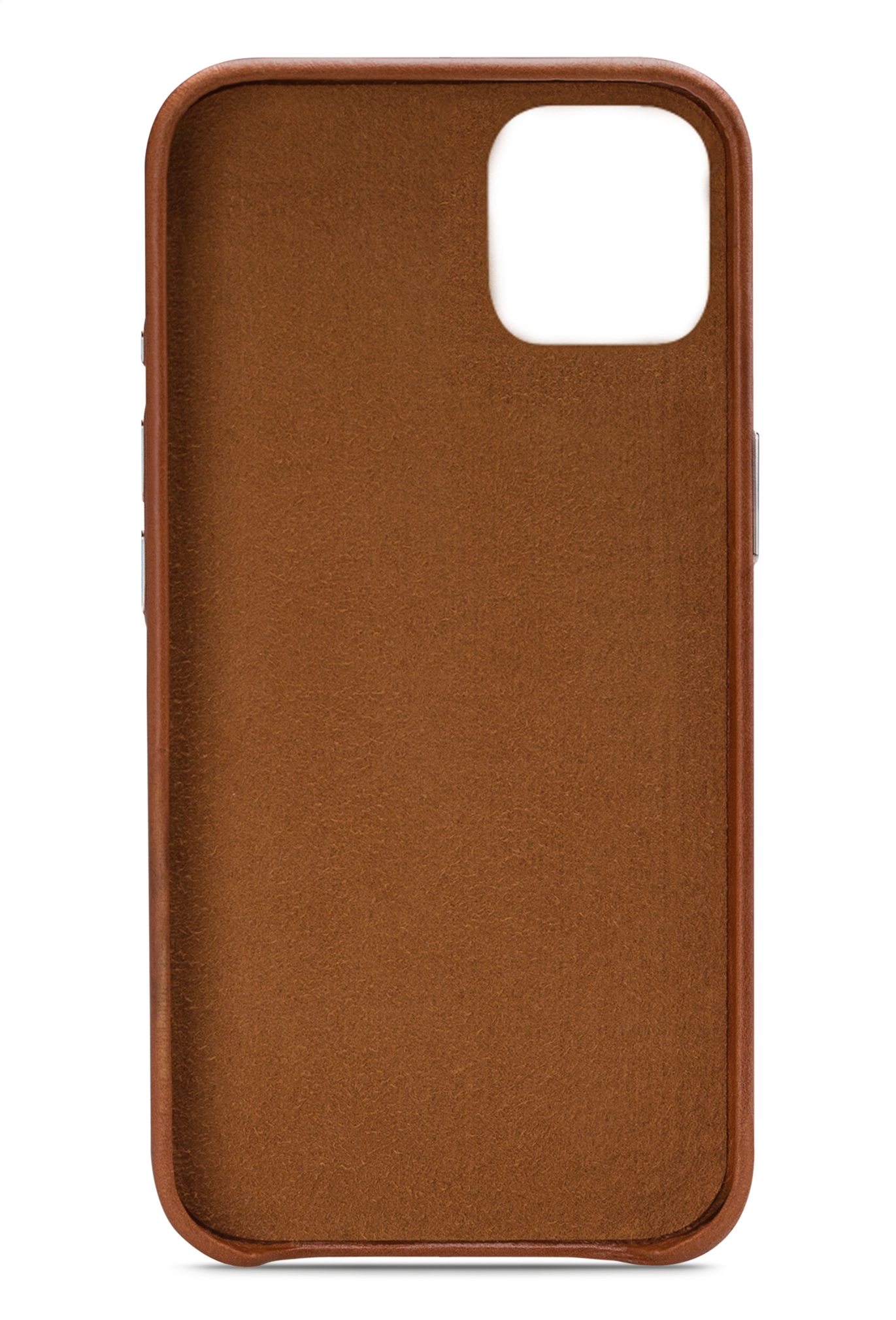 Senza Desire Leather Cover With Card Slot Apple Iphone 14 Plus Burned Cognac - Afbeelding 2
