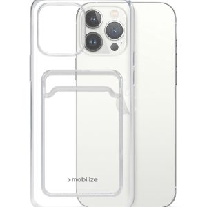 Mobilize Gelly Card Case Apple Iphone 13 Pro Max Clear