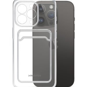 Mobilize Gelly Card Case Apple Iphone 14 Pro Clear