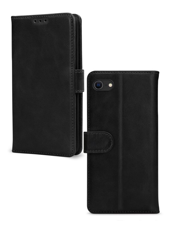 Mobilize Leather Wallet Apple Iphone 6/6S/7/8/Se (2020/2022) Black - Afbeelding 2