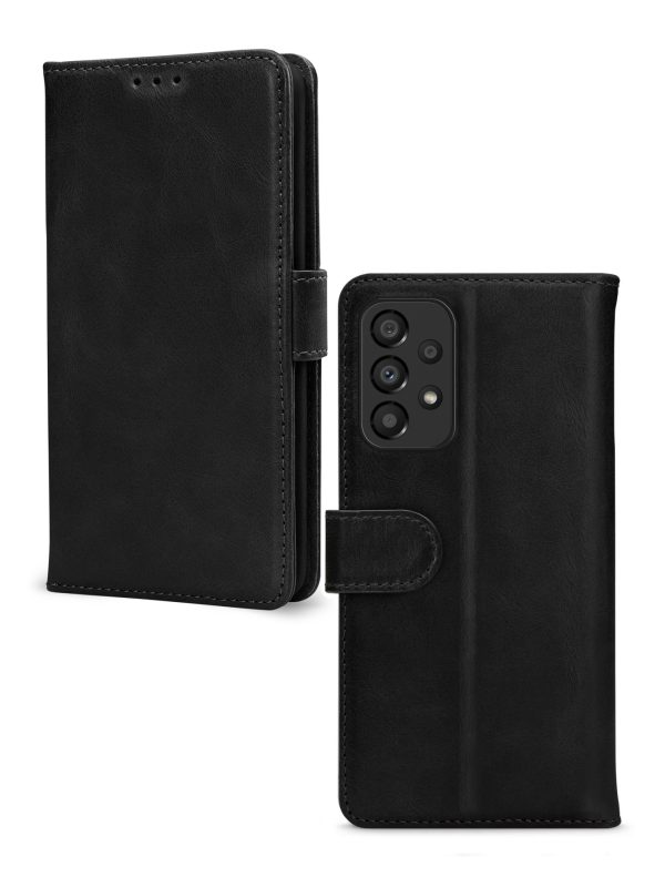 Mobilize Leather Wallet Samsung Galaxy A33 5G Black - Afbeelding 2