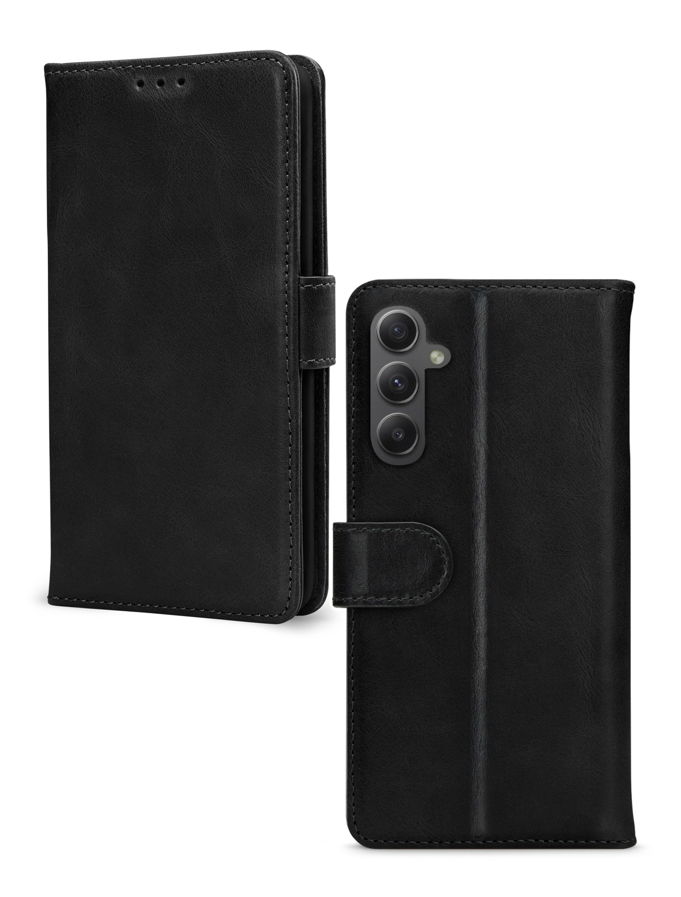 Mobilize Leather Wallet Samsung Galaxy A34 5G Black - Afbeelding 2