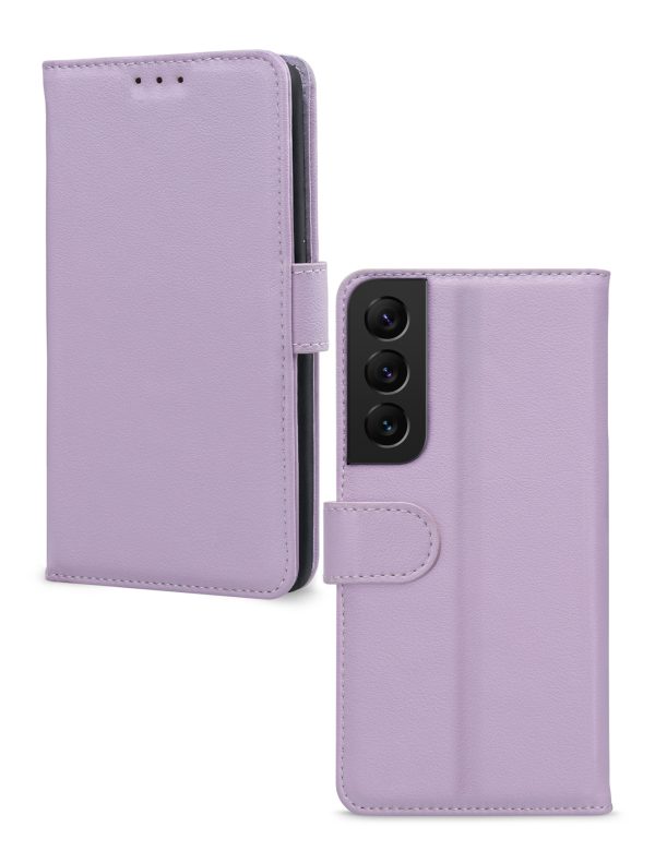 Mobilize Premium Gelly Wallet Book Case Samsung Galaxy S22 5G Purple - Afbeelding 2