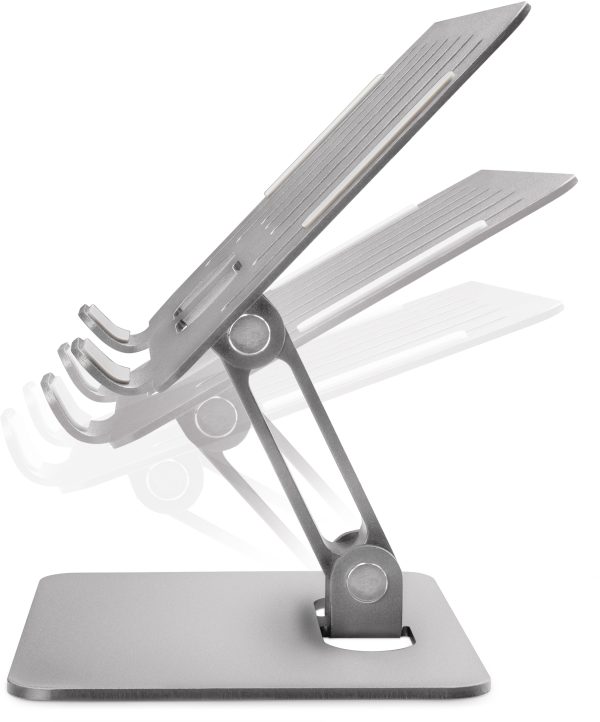 Mobilize Foldable Aluminium Tablet Stand Silver - Afbeelding 2