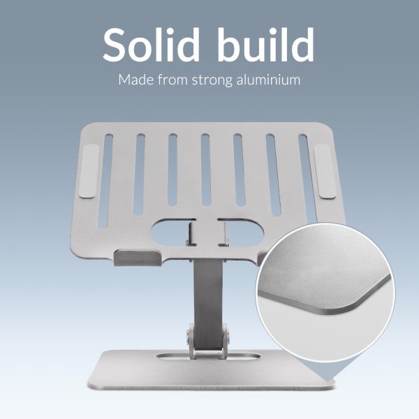 Mobilize Foldable Aluminium Tablet Stand Silver - Afbeelding 6