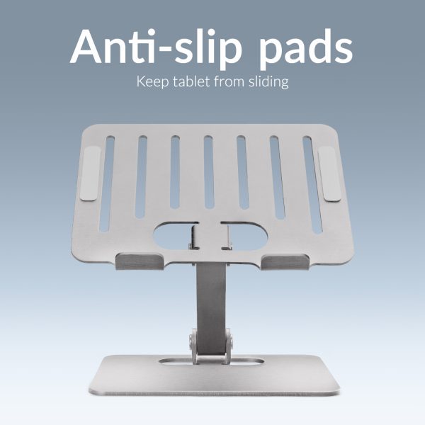 Mobilize Foldable Aluminium Tablet Stand Silver - Afbeelding 7