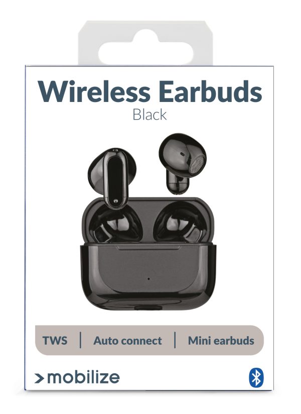 Mobilize Bluetooth Tws Earbuds Mini Black - Afbeelding 9