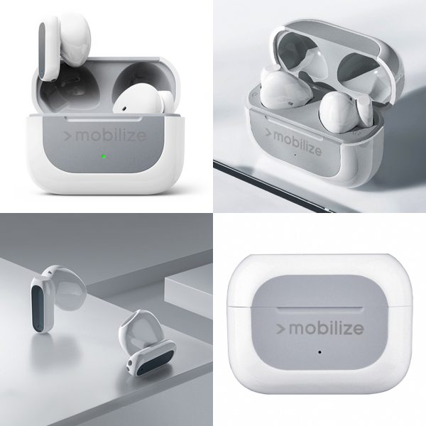 Mobilize Bluetooth Tws Earbuds Mini White - Afbeelding 4
