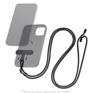 Mobilize Nylon Lanyard Black