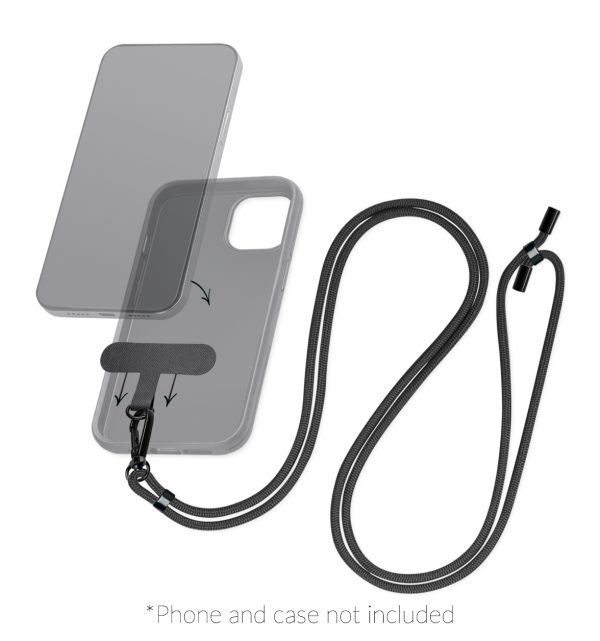 Mobilize Nylon Lanyard Black