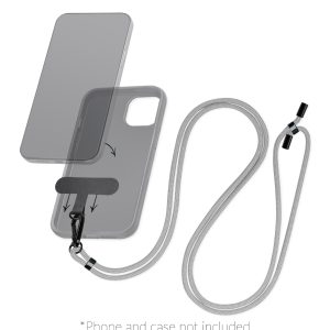 Mobilize Nylon Lanyard Grey