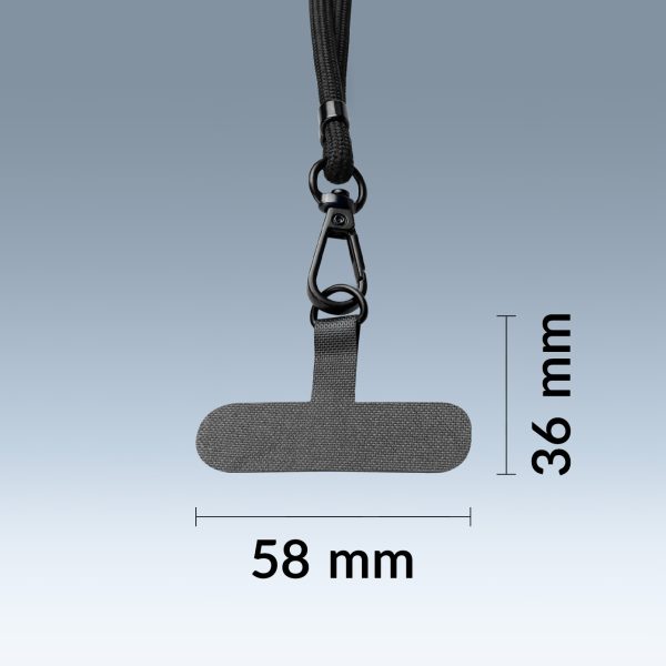 Mobilize Nylon Lanyard Bordeaux - Afbeelding 3