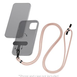 Mobilize Nylon Lanyard Pink