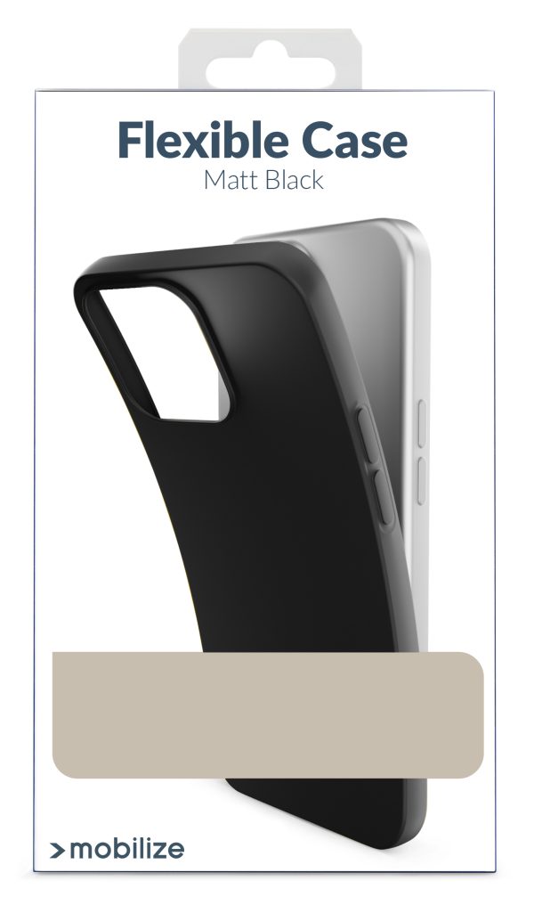 Mobilize Rubber Gelly Case Samsung Galaxy A14 4G/5G Matt Black - Afbeelding 5