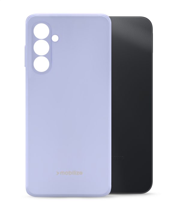 Mobilize Rubber Gelly Case Samsung Galaxy A14 4G/5G Pastel Purple