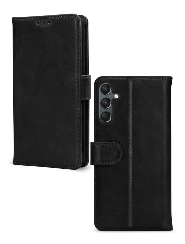 Mobilize Premium Gelly Wallet Book Case Samsung Galaxy A24 4G Black - Afbeelding 2