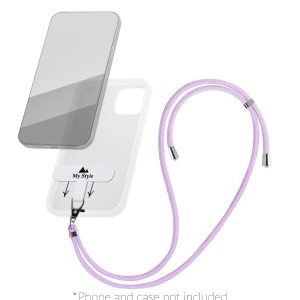 My Style Smartphone Lanyard Purple