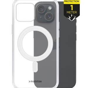 Mobilize Magsafe Compatible Naked Protection Case For Apple Iphone 15 Clear