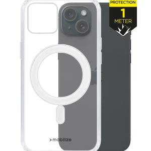 Mobilize Magsafe Compatible Naked Protection Case For Apple Iphone 15 Plus Clear