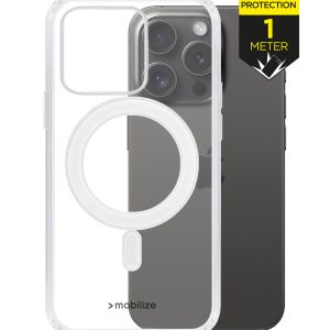 Mobilize Magsafe Compatible Naked Protection Case For Apple Iphone 15 Pro Clear