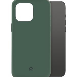 Mobilize Rubber Gelly Case Apple Iphone 15 Pro Max Matt Green