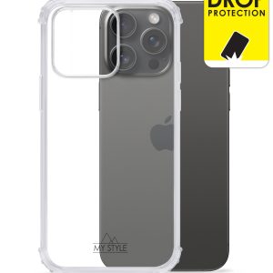 My Style Protective Flex Case For Apple Iphone 15 Pro Max Clear