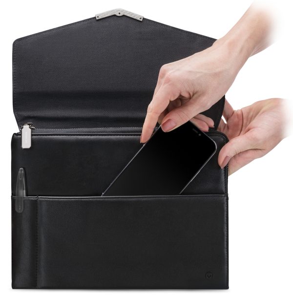 Mobilize Elegant Universal Tablet Clutch Black Croco - Afbeelding 4