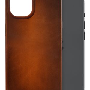 Mobilize Magsafe Compatible Premium Leather Case Apple Iphone 15 Burned Cognac