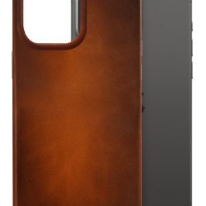 Mobilize Magsafe Compatible Premium Leather Case Apple Iphone 15 Pro Max Burned Cognac
