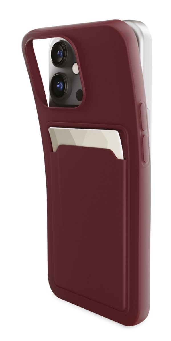 Mobilize Rubber Gelly Card Case Samsung Galaxy A15 4G/5G Matt Bordeaux