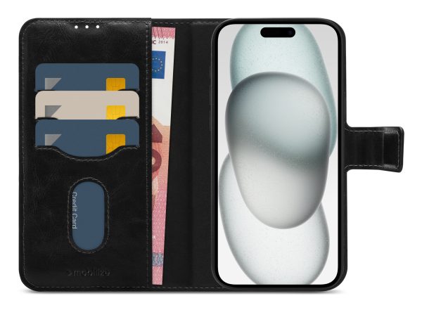 Mobilize 2In1 Magsafe Compatible Gelly Wallet Case Apple Iphone 15 Black - Afbeelding 3