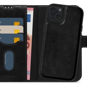 Mobilize 2In1 Magsafe Compatible Gelly Wallet Case Apple Iphone 15 Plus Black