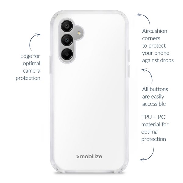 Mobilize Naked Protection Case Samsung Galaxy A55 5G Clear - Afbeelding 4