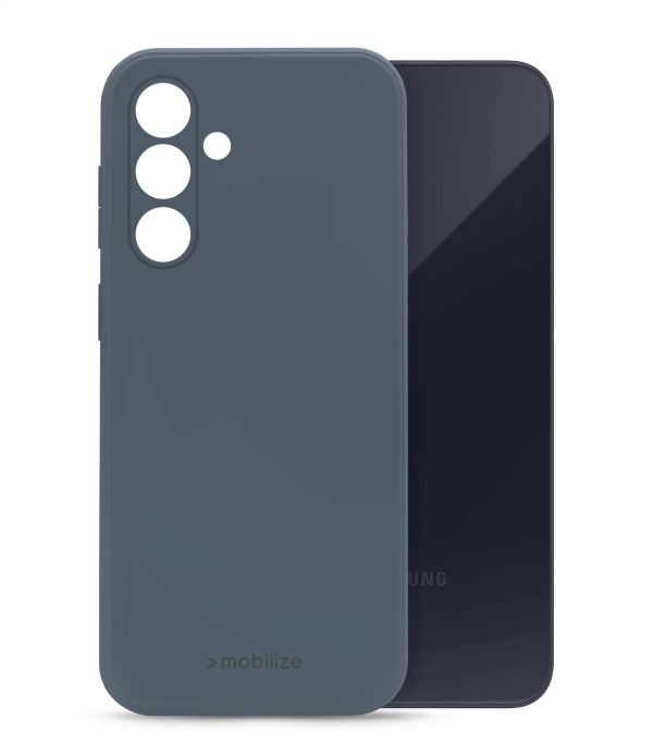 Mobilize Rubber Gelly Case Samsung Galaxy A55 5G Matt Blue