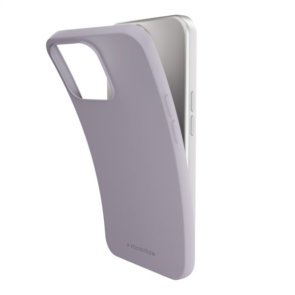 Mobilize Rubber Gelly Case Samsung Galaxy A35 5G Pastel Purple - Afbeelding 6