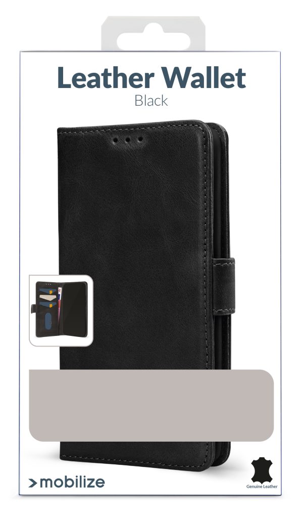 Mobilize Leather Wallet Samsung Galaxy A55 5G Black - Afbeelding 6