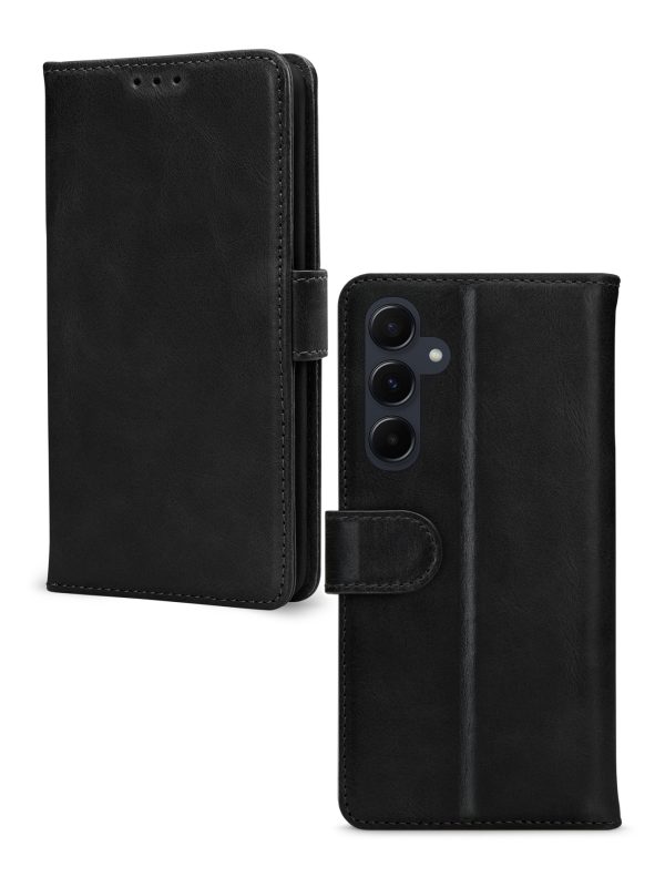 Mobilize Premium Gelly Wallet Book Case Samsung Galaxy A55 5G Black - Afbeelding 2