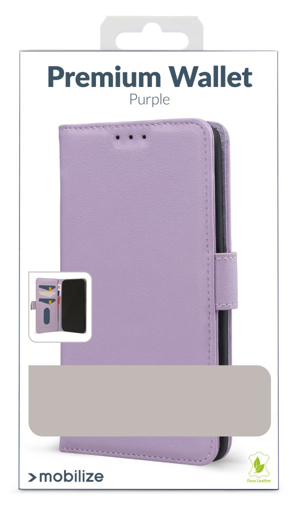 Mobilize Premium Gelly Wallet Book Case Samsung Galaxy A35 5G Purple - Afbeelding 6