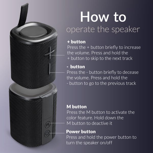 Mobilize 2In1 Bluetooth Speaker Tws Black - Afbeelding 6