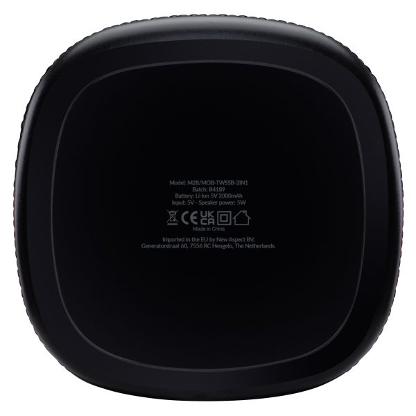 Mobilize 2In1 Bluetooth Speaker Tws Black - Afbeelding 8