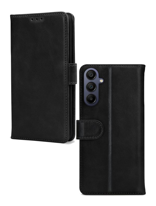 Mobilize Premium Gelly Wallet Book Case Samsung Galaxy A05S Black - Afbeelding 2