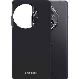 Mobilize Rubber Gelly Case Oneplus 12 Matt Black