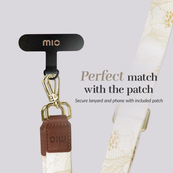 Mio By Mobilize Mio Lanyard White Roses - Afbeelding 5