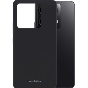 Mobilize Rubber Gelly Case Xiaomi Poco X6 5G/Redmi Note 13 Pro 5G Matt Black