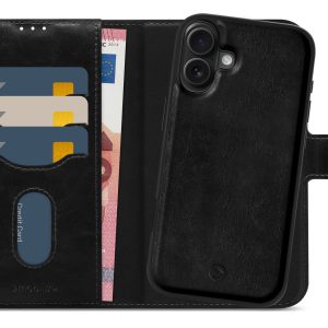 Mobilize 2In1 Magsafe Compatible Gelly Wallet Case Apple Iphone 16 Plus Black