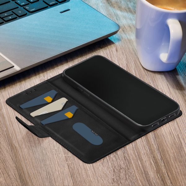 Mobilize Leather Wallet Apple Iphone 16 Pro Black - Afbeelding 4